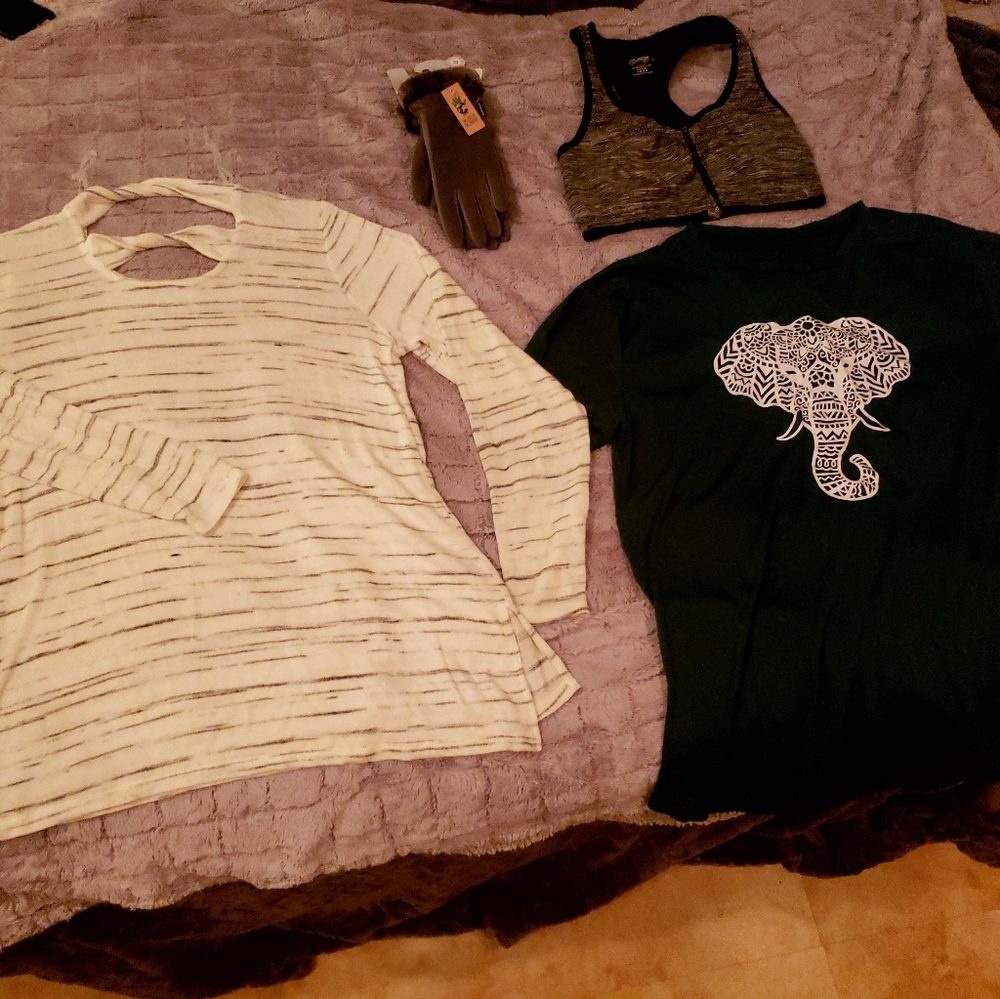 Shirts ,Gloves,& Sports top